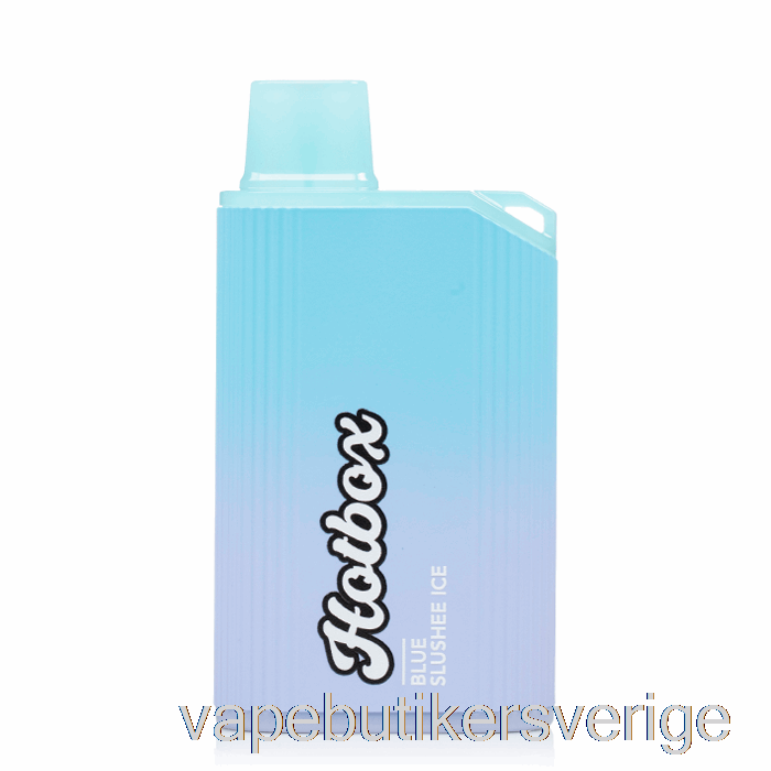 Vape Sverige Puff Märken Hotbox 7500 Engångsblå Slushee Is